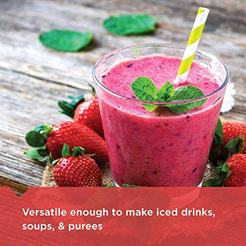 BLACK+DECKER Countertop Blender with 6-Cup Glass Jar, 10-Speed Settings, Black, BL2010BG - Image 3