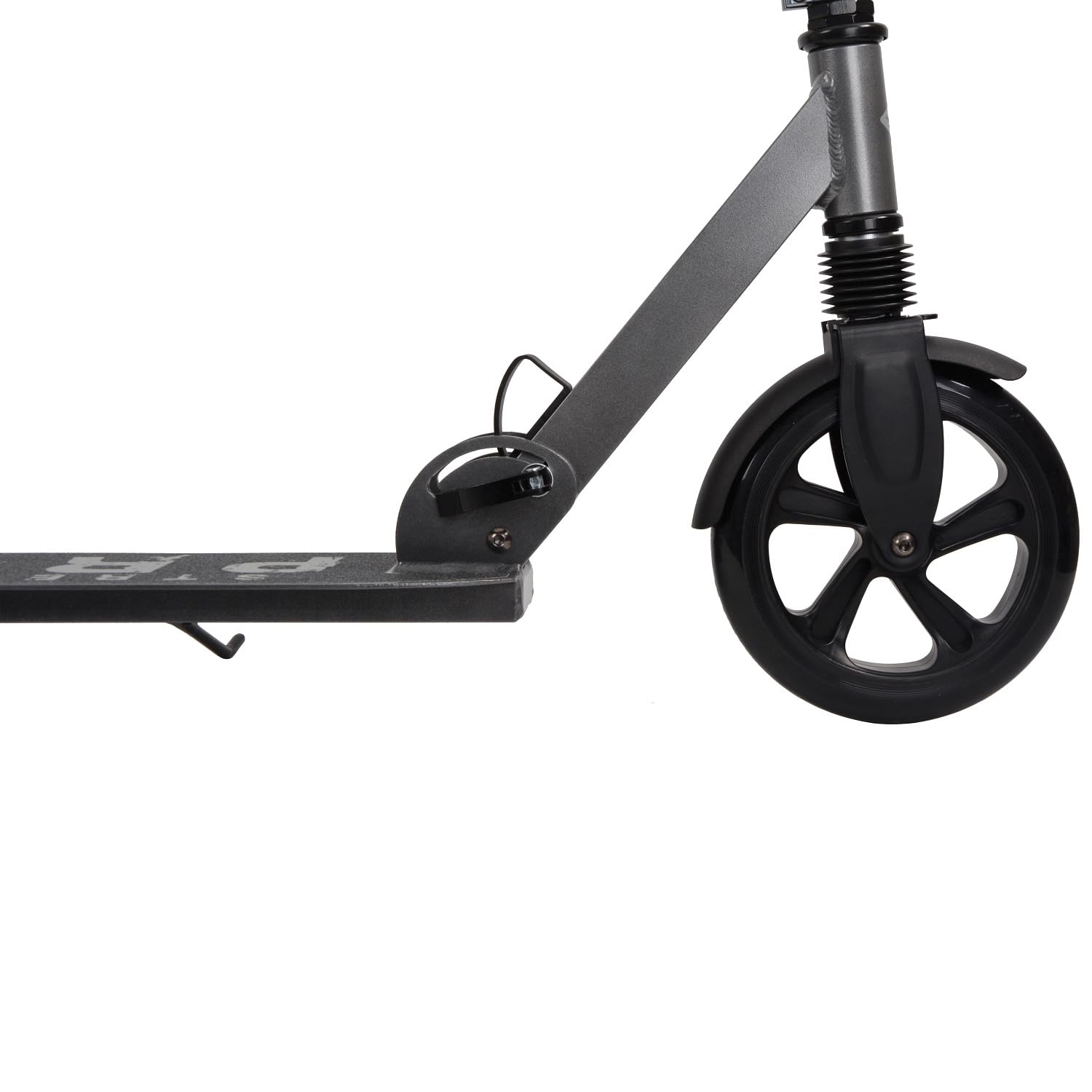 Schildkröt City Scooter Street Pro, wysokiej jakości aluminium, koła 200 mm, bardzo duża taca, składana, duża wygoda jazdy, dla młodzieży i dorosłych, 510020