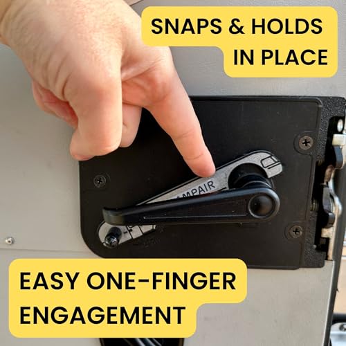 Image of Lock Out Preventer for Airstream Travel Trailer Slide Lock, Compatible with Most Models 2005+ (Latches on Right)