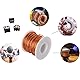 99.9% Reiner Kupferweicher Kupferdraht, 1 mm,300g/50M Spule Reiner Kupferdraht, Schmuck, der Draht Handwerksdraht herstellt