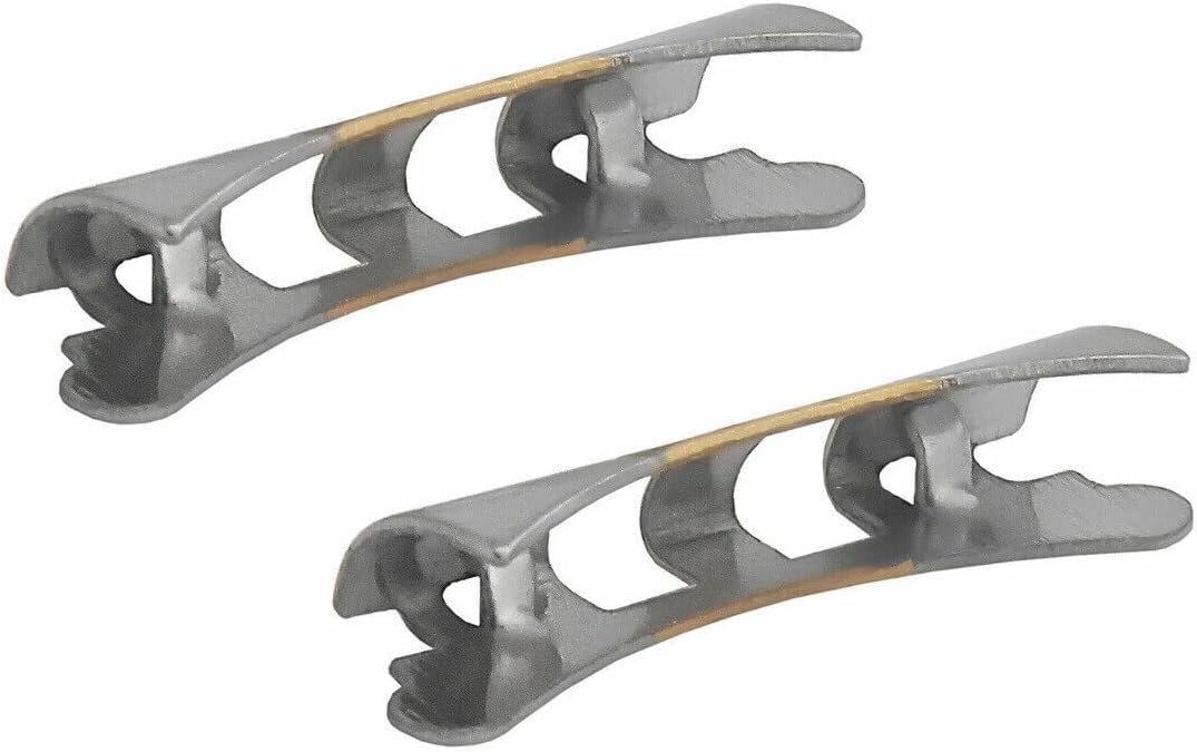 Ewatchparts 2 End Piece Link Compatible With Jubilee Watch Band 34mm Men's Rolex Date Watch Two Tone 19mm