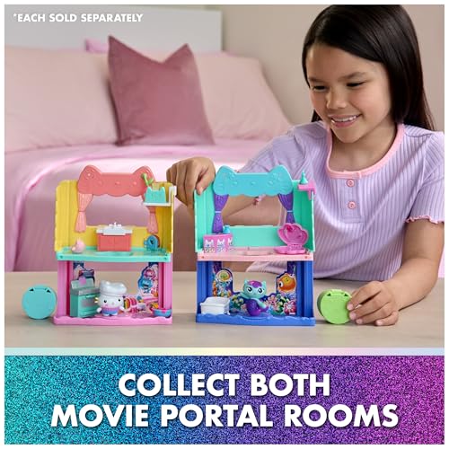 Gabby's Dollhouse The Movie, MerCat's Spa-wesome Bathroom Playset Set - image 9