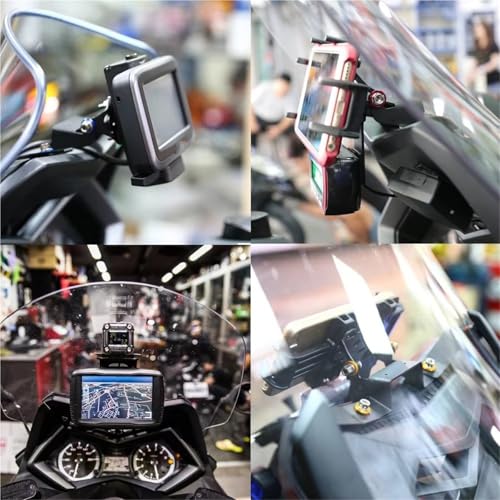 Support navigation GPS pour TMAX 530 2012-2016 support téléphone moto noir