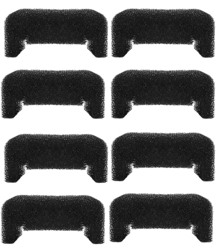Yiupea Filtros de Bomba de Fuente de Agua para Gatos 8 Piezas, Filtro de Bomba de Fuente de Gato para Fuentes de Gato,Esponja de Prefiltro para Fuente de Gato