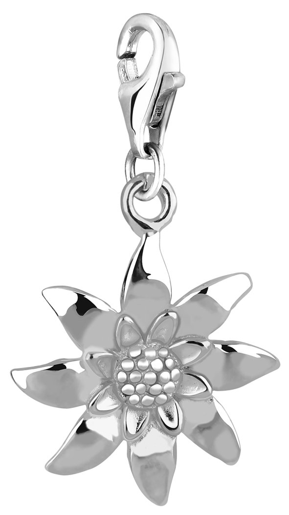 Nenalina Edelweiss 714126-001 Karabijnhaak Bedelarmband van 925 sterling zilver