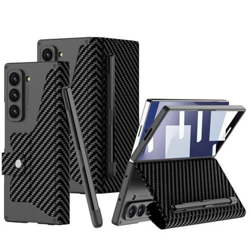 Coque Galaxy Z Fold 7 avec porte-cartes et béquille pour un usage mains libres optimal