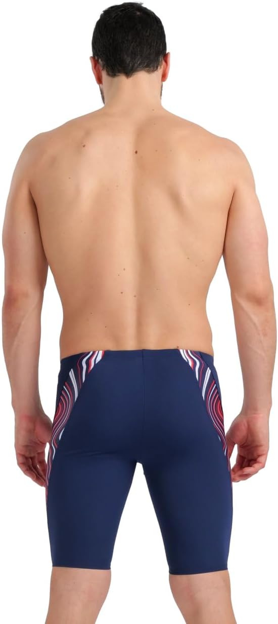 Arena Mens Arena Performance Men's Marbled Swim Jammer - Image 2