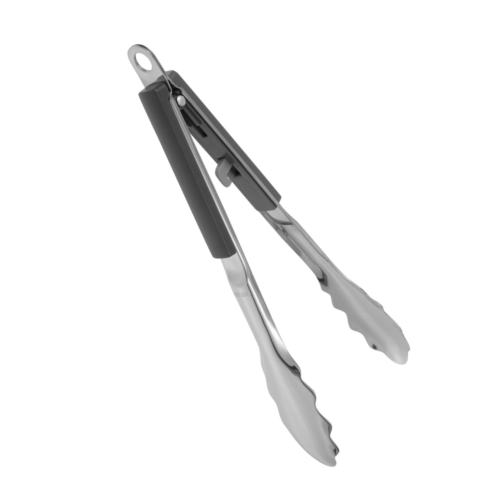 OFFSCH 1Pc Sturdy Stainless Steel Food Tongs Heat Resistant Kitchen Clamp for Bbq Grilling and Outdoor Cooking Lightweight Design