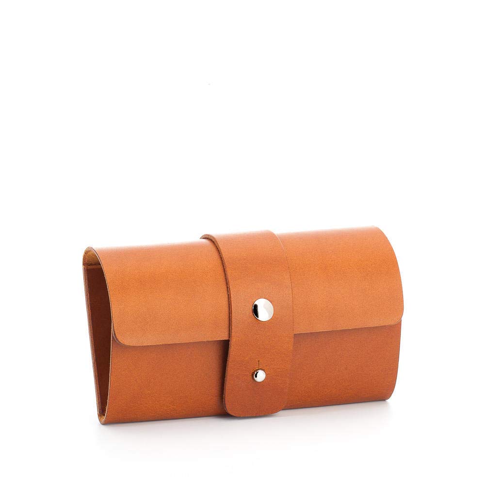 MÜHLE - Beauty case in pelle bovina, piccolo (con contenuto)