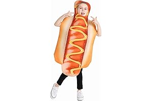 Adorable Kids' Hot Dog Costume: The Perfect Treat for Dress-Up Adventures!