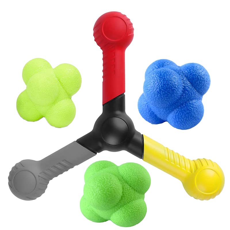 Hand-Eye Coordination Training, Reaction Ball, Agility Training Equipment, Catch Trainer for Improving Hand-Eye Coordination and Speed or Reaction Speed Training Bar, Catch Trainer (1