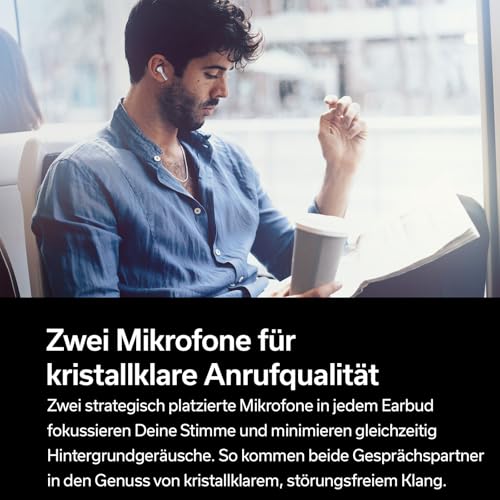Denon AH-C500W True Wireless In Ear Kopfhörer Bluetooth - Schwarz – Ansicht 3