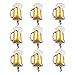 Lifreer 9 palloncini in pellicola per Oktoberfest, decorazione per Oktoberfest e birra, decorazione per Oktoberfest
