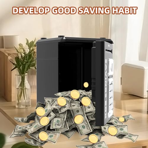 Coffre Électronique à Code - Coffret Jouet Éducatif pour Apprendre à Économiser - 3