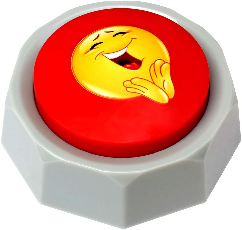 RIBOSY Applause Button - Button Applauds When Pressed - Add Extra Fun To Your Life
