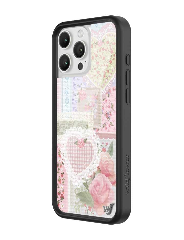 Image of Wildflower Cases - Compatible with iPhone 16 Pro Max | Protective Bumper, 6.5ft Drop Test Certified, Women Owned Small Business | Frilly Floral