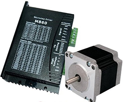 Moteur 86HS45 GOWE M860 entraînement pas-à-pas biphasé 4,5 N.m pour axe CNC et robotique