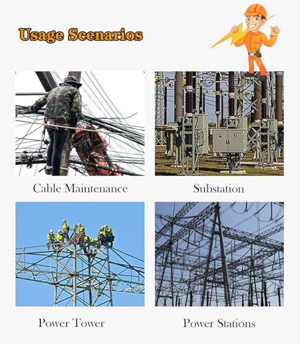 Image of Lightweight Rescue Hook for Aerial Work, 300cm Life-Saving Pull Tool for Electric Vehicles & Construction Sites, Emergency Protective Equipment (Yellow)