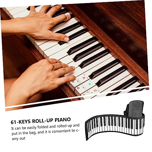 GREENADSCAPE Rouleau Piano Instrument De Musique Flexible Instruments Pour Adultes Clavier Pliable Pliable Piano Instrumentos Musicales Para Adultos Piano Pour Adultes Clavier De Piano Pliant - Les Beatles, Paul McCartney, John Lennon, RIngo Starr, George Harrison GREENADSCAPE Rouleau Piano Instrument De Musique Flexible Instruments Pour Adultes Clavier Pliable Pliable Piano Instrumentos Musicales Para Adultos Piano Pour Adultes Clavier De Piano Pliant – Image 5