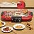 Electric BBQ Grill, Smokeless Non-Stick Indoor/Outdoor Barbecue Grill, 2000W Double tube High Power Portable Removable Stand Grill for BBQ Party (Elegant Red)