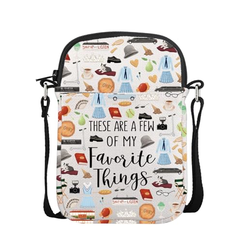 Sac à bandoulière Princesse en toile imprimée avec citation de film pour adulte et enfant