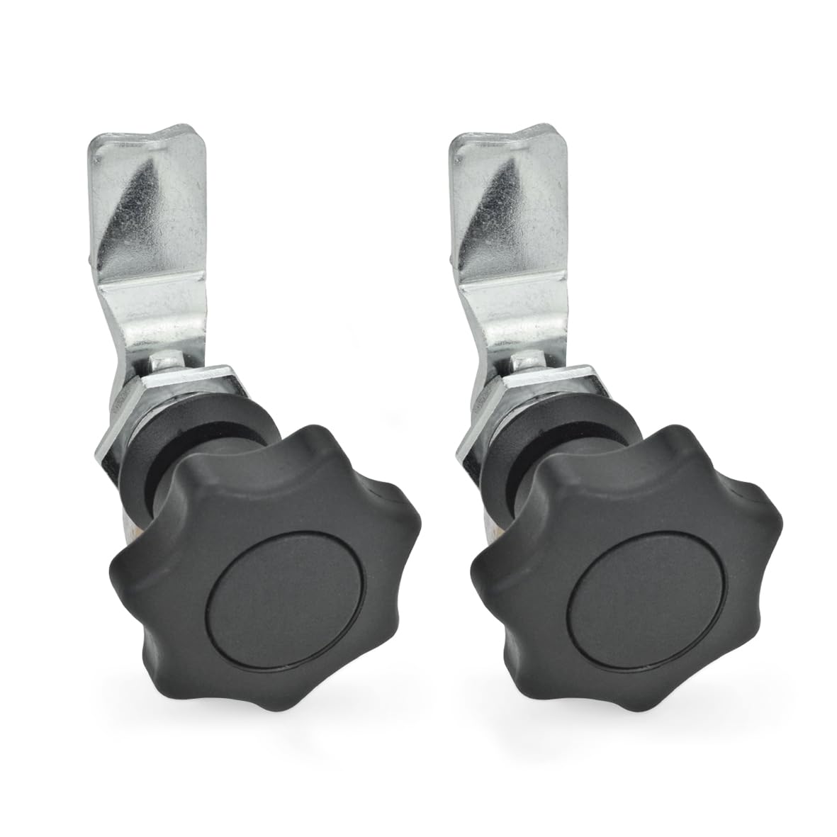 Ganter Standard Elements, Matte Black, Riegelabstand A: 18mm
