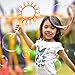 Giant Bubble Wand Set for Kids and Adults with Concentrated Refill, Fun Outdoor and Indoor Activity for Girls, Boys, Toddlers and Children to Enjoy