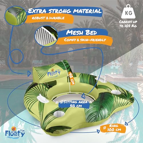 Floaty® Lounger bouée gonflable piscine pour vos vacances d'été - 3