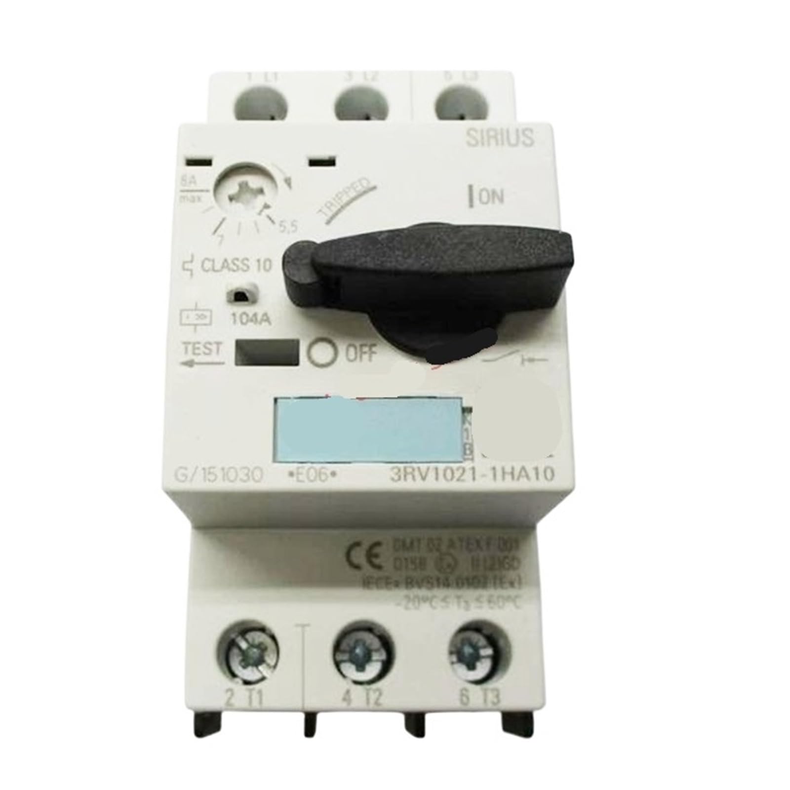 Disjoncteur 3RV1021-1GA10 eviter surchauffe moteur surcharge industrielle