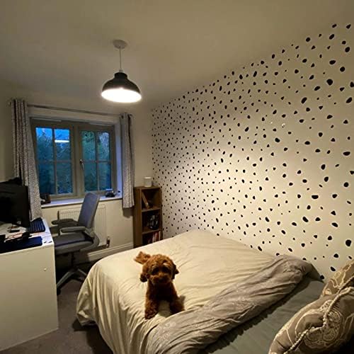 210 Dalmation Spots Dot Wall Stickers Decal Dalmatian Stickers Vinyl Polka Spots Child Kids Vinyl Art Decor Home Nursery