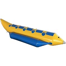 7 People,Banana Boat 3/4/5/6 Seaters | Towing Tube Boat Hovercraft Summer Floating Marine Supplies Floating Boat Adult