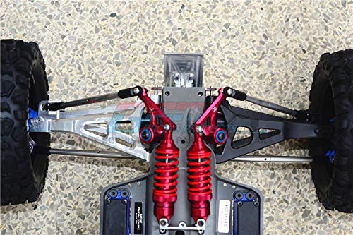 Gpm For Traxxas E-Revo Vxl 2.0 / E-Revo Brushless Upgrade Parts Stainless Steel Front/Rear Supporting Tie Rod - 1Pr Set #TOP2