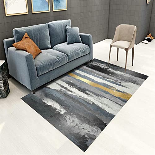 Tapis antidérapant et durable 180x250cm pour salon moderne - 2
