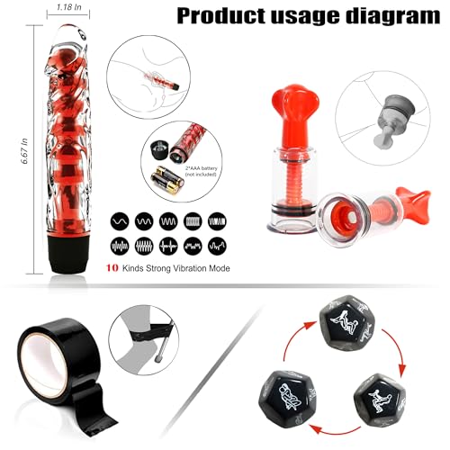 Image of BDSM kit Sex Toys Bondage Restraints Set,Anal Butt Plug Toys and Adjustable Handcuffs Collar Ankle Cuff Blindfold,Sex Things for Couples Kinky and Couple Sex Toys for Games Card.