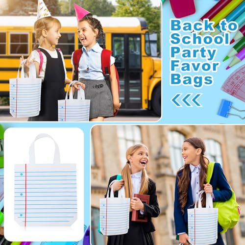 Hosuly 24 Pcs Notebook Tote Bags