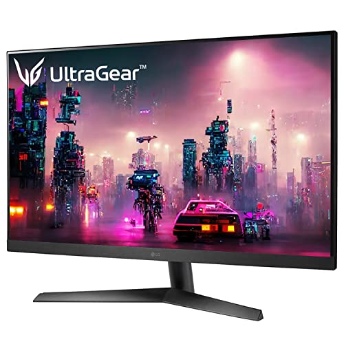 Image of LG Ultragear Gaming Monitor 80 cm (31.5 Inches), FHD 1920 x 1080, 1ms, 165Hz, NVIDIA G-SYNC Compatible, AMD FreeSync Premium, HDR 10, sRGB 95% (Typ.), DP, HDMI, Headphone Out, 32GN50R (Black)
