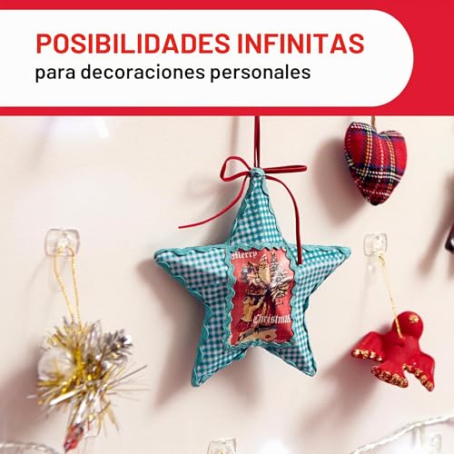 Miniatura 3 de Command Clips De Decoración Transparentes Con Tiras Transparentes Cl026-60, 60 Clips 68 Tiras Paquete