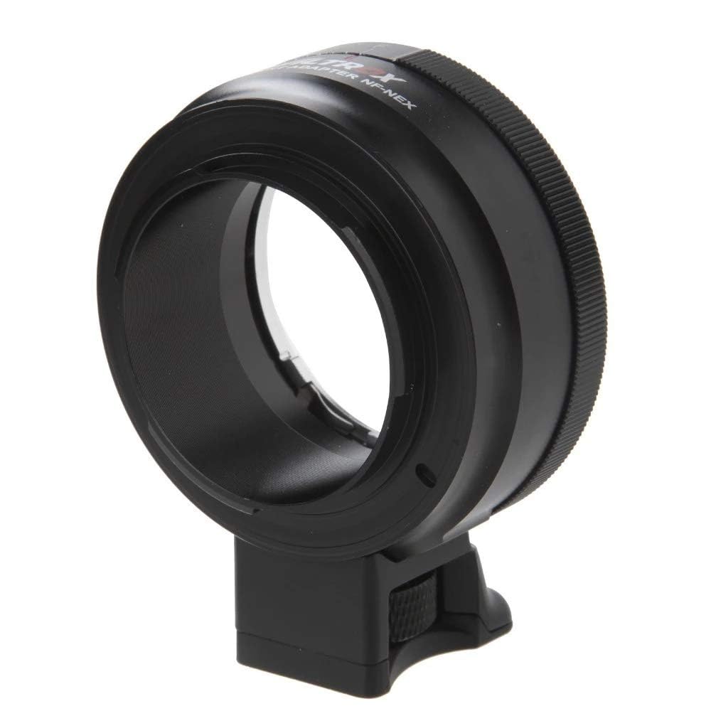 VILTROX NF-NEX Adapter Manueller Fokus Objektivadapter mit Blendenscheibe für G/F/AI/S/D Objektiv auf Sony NEX E Mount Camera Sony A7 A7R A7RII A7RIII A6500 A6300 NEX-7