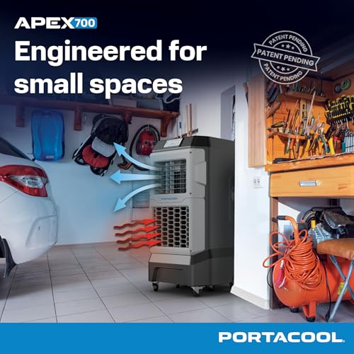 Image of Portacool APEX 700 Wi-Fi Enabled Portable Evaporative Cooler - 700 sqft
