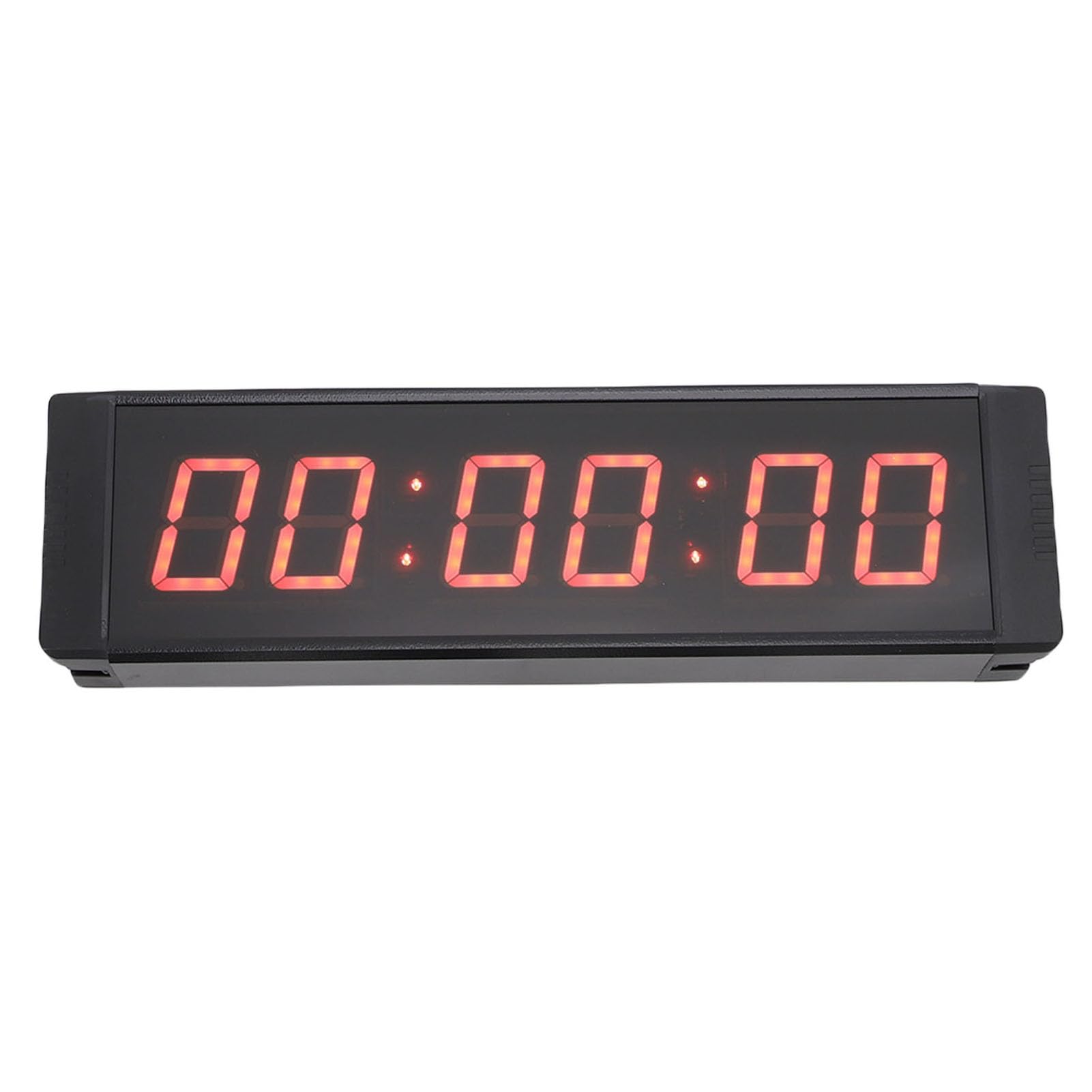 Luocute Cronómetro LED de 6 Dígitos Pantalla Roja de 1.5 Pulgadas para