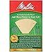 Melitta #4 Cone Coffee Filters, Bamboo, 80 Count