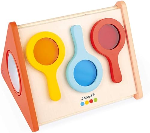 Miniatura 2 de Janod Essentiel Mirrors Box - Juguete de aprendizaje temprano - 18 meses + - J05069