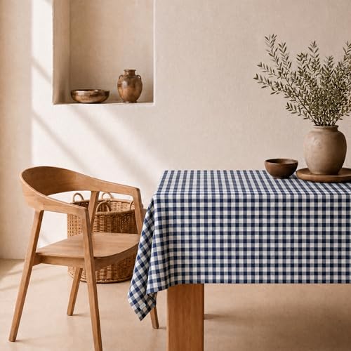 svet Tischdecke – Fleckenabweisend mit extra weichem Stoffgefühl, Rechteckiger Tisch, wasserdichte Baumwolle… – Ansicht 1