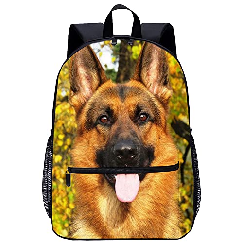 Sac à dos pour enfants adultes motif chien cartable de mode 3D