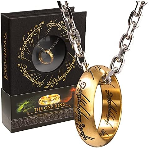 The Noble Collection The Lord Colgante Anillo Único Cover
