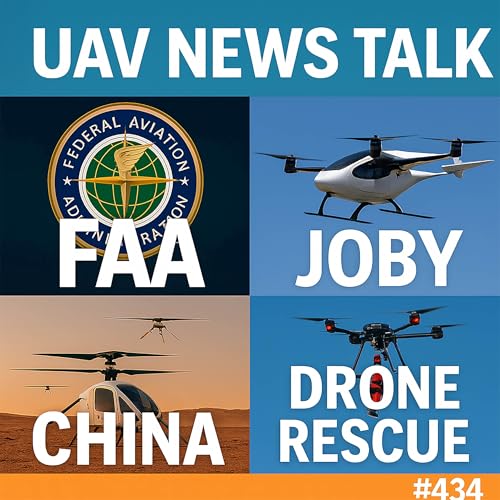 Joby Buys Blade, China’s 2-Ton eVTOL, FAA Powered-Lift Rules & Drone Rescues Podcast Por arte de portada