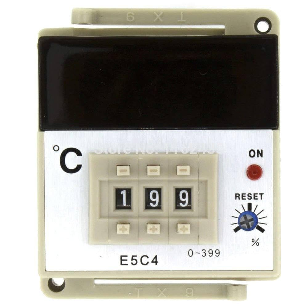 E5C4-R AC 110V Relay Output K Input Digital Temperature Controller