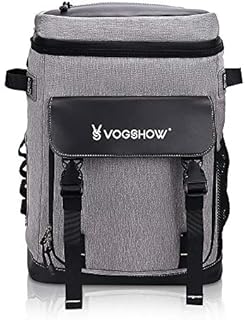 Vogshow 30L Cooler Backpack, Large Insulated Picnic Lunch Backpack, Cool Bag Multipurpose Rucksack for Camping/BBQ/Family Outdoor/Shopping/Travelling/Beach/Fishing
