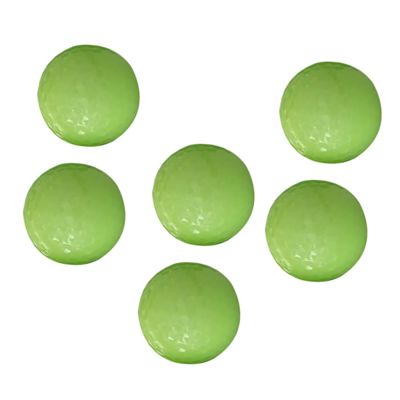 NAMOARLY 6Pcs Luminous Plaything Light Absorption for Nighttime Fun Present for Golf Lovers for Home Decor and Visual Enjoyment