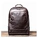 WJPTL Voyager Sac à Dos en Cuir véritable Unisexe Vintage 15.6 Pouces Sacs à Main à Sacs à Main Sacs à Main de Sacs à Manches décontractés Femmes (Color : Dark Brown, Taille : One Size)
